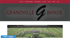 Desktop Screenshot of grandvillebands.com